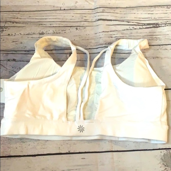 Athleta white Exhale Bra in Powervita - Picture 5 of 7